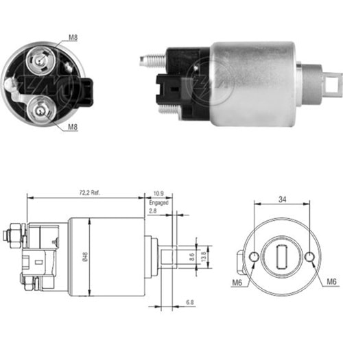 MARS OTOMATIGI 12V GM - PONTIAC / LEXUS / TOYOTA / TOYOTA - SCION