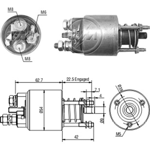 MARS OTOMATIGI 12V FIAT PALIO - PANDA - SIENA - DOBLO 1.2