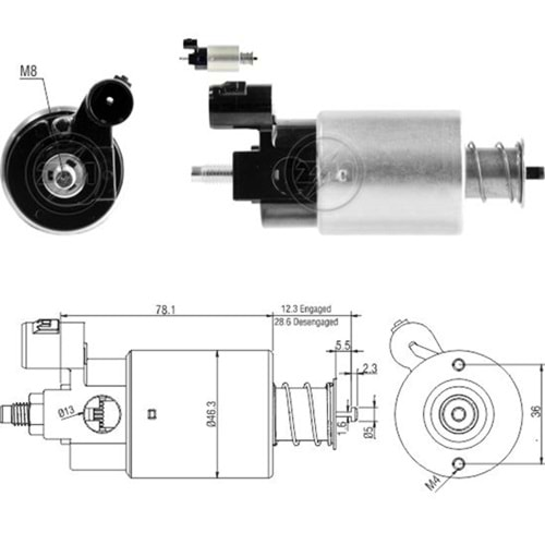 MARS OTOMATIGI 12V CHRYSLER - DODGE RAM / JEEP WRANGLER / RAM 1500