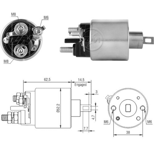 MARS OTOMATIGI 12V FIAT PALIO - PUNTO - SIENA - STRADA - UNO 2010