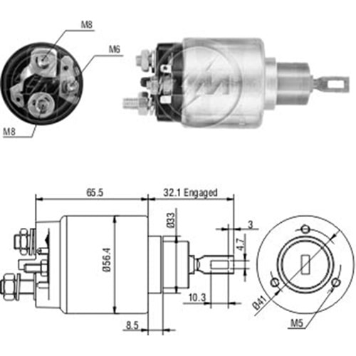 MARS OTOMATIGI 12V VOLKSWAGEN TEK CIVATA CIFT FIS / PORSCHE 911