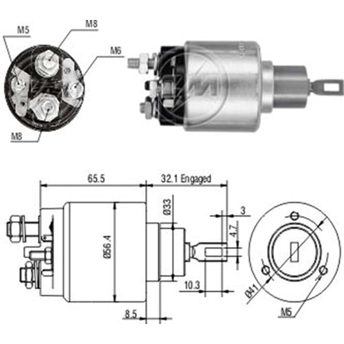 MARS OTOMATIGI 12V MERCEDES-BENZ 120 - 340 DIESEL / BMW 316 - 320 CIFT CIVATA