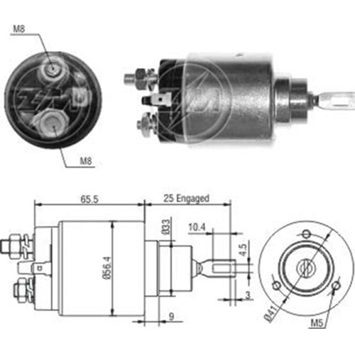 MARS OTOMATIGI 12V RENAULT CLIO - R19