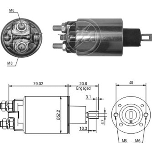 MARS OTOMATIGI 12V FORD F 1000 / MERCEDES-BENZ SPRINTER