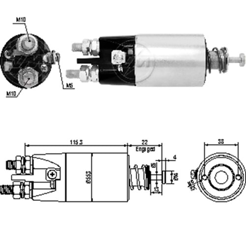 MARS OTOMATIGI 24V CUMMINS / RENAULT / VOLVO TIR (SMI-4897)