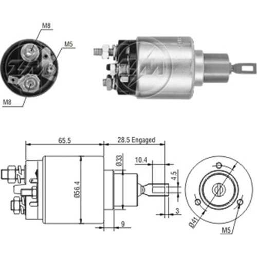 MARS OTOMATIGI 12V PEUGEOT 306 - 405