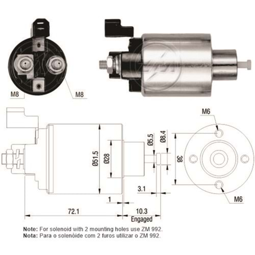 MARS OTOMATIGI 12V CHRYSLER CIRRUS - SEBRING - CHRYSLER - DODGE STRATUS