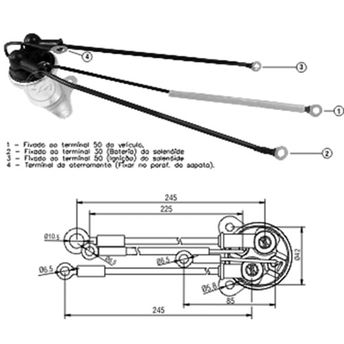 MARS OTOMATIGI 24V MERCEDES-BENZ ATEGO / IVECO YARDIMCI OTOMATIK (SDE-5409)