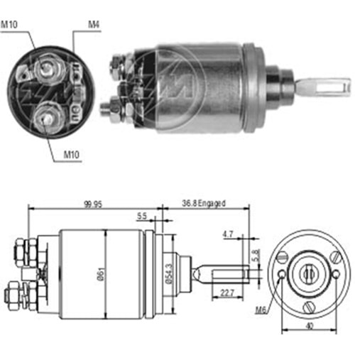 MARS OTOMATIGI 12V INTER TRACTOR