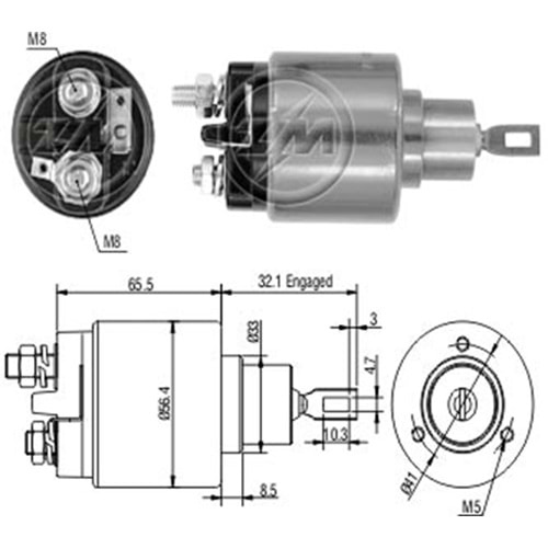 MARS OTOMATIGI 12V ALFA ROMEO ALFA 145 / FIAT DUNA / LADA SAMARA