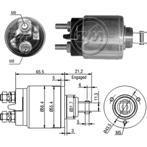 MARS OTOMATIGI 12V LADA SAMARA