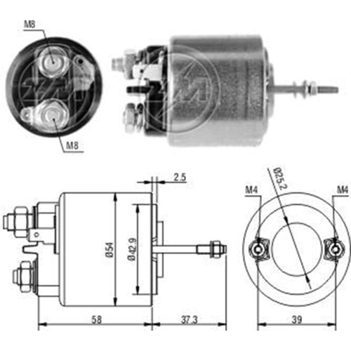 MARS OTOMATIGI 12V RENAULT 9 - 19 - 21 / PEUGEOT J9 (SVA-0595)