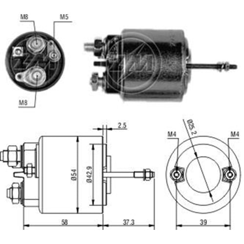 MARS OTOMATIGI 12V VOLVO PENTA DIESEL MARINE D9R116144