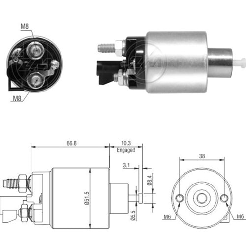 MARS OTOMATIGI 12V BUICK / CADILLAC / GM - CHEVROLET / GM - OPEL / GM - PONTIAC - GM - SATURN / SUZUKI