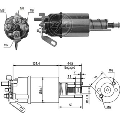 MARS OTOMATIGI 12V FORD / BMC (CBS-L801 - OYP-10136 - SS-707)