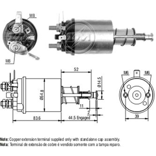 MARS OTOMATIGI 12V MASSEY FERGUSON SAPLAMALI (CBS-L804 - OYP-10145 - SS-708)