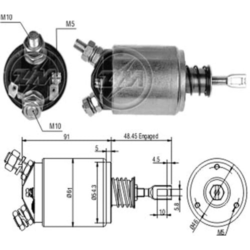 MARS OTOMATIGI 12V CASE / MERCEDES-BENZ / FIAT