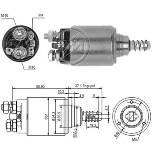 MARS OTOMATIGI 24V FIAT-IVECO 110 - 13 - 110 - 16 - 120 - 13 - 130 - 13 - 130 - 16 - 60 - 9 - 75 - 9 - 80 - 13 - 80