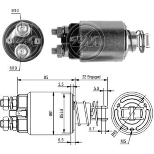 MARS OTOMATIGI 12V FIAT / IVECO (BMM PISTONLU) (SMA-0655)