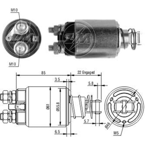 MARS OTOMATIGI 24V FIAT / IVECO (BMM PISTONLU) (SMA-0657)