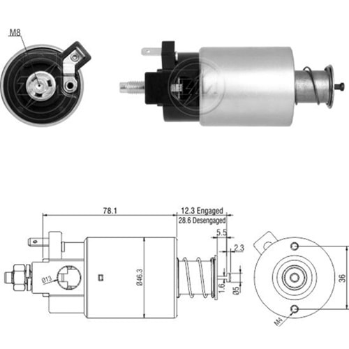 MARS OTOMATIGI 12V CHRYSLER - DODGE 300 - CHALLENGER - CHARGER - DURANGO - RAM / JEEP GRAND CHEROKEE