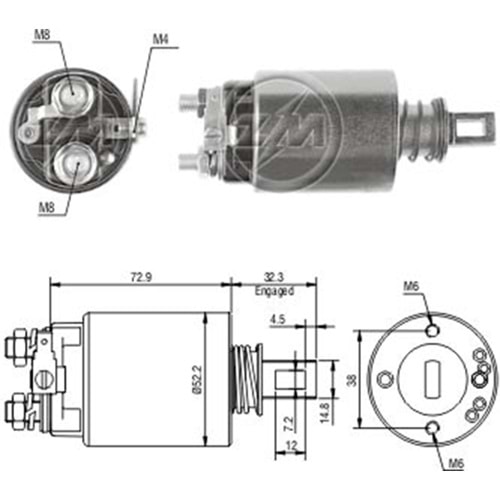 MARS OTOMATIGI 12V BUICK / CADILLAC / GM - CHEVROLET / GM - OLDSMOBILE / GM - PONTIAC / GMC