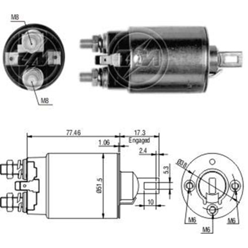 MARS OTOMATIGI 12V MAZDA 323 - 626 / NISSAN