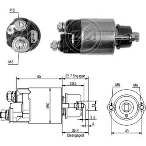 MARS OTOMATIGI 12V KUBOTA CARRIERS - MISC / EQUIPMENT - TRACTOR / MAZDA MX - 3