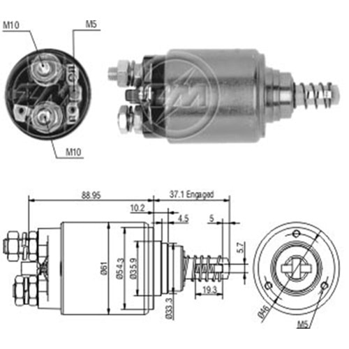 MARS OTOMATIGI 12V FIAT-IVECO 110 - 13 - 130 - 13 - 75 - 9 - 80 - 13 - 80 - 9 - 90 - 13