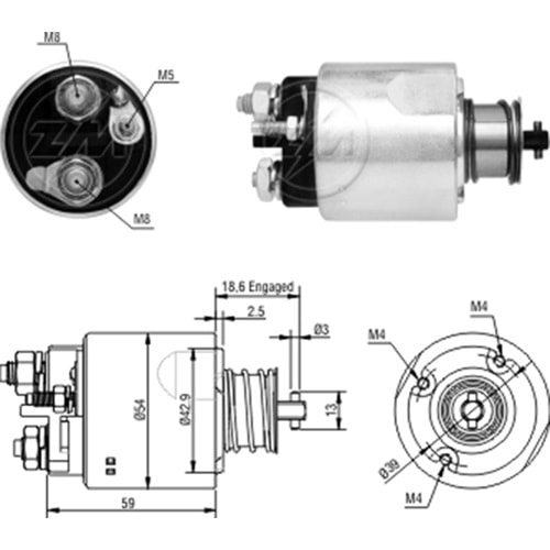 MARS OTOMATIGI 12V DACIA DUSTER - LOGAN / NISSAN KUBISTAR / RENAULT CLIO - KANGOO - LAGUNA - LOGAN - MEGANE - SANDE