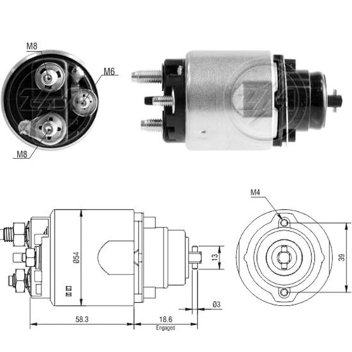 MARS OTOMATIGI 12V GM - CHEVROLET COLORADO - S10 - TRAILBLAZER