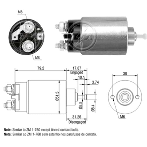 MARS OTOMATIGI 12V FORD ESCORT - FOCUS - MONDEO - ORION 1.4 DIESEL (CBS-F201)