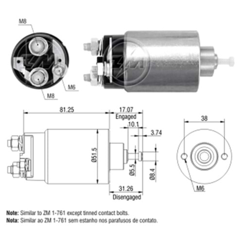 MARS OTOMATIGI 12V FORD FIESTA - ESCORT - FOCUS - MONDEO - RANGER - TRANSIT