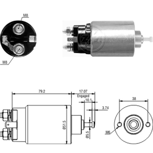 MARS OTOMATIGI 12V FORD RANGER 2.5D - 3.0D / MAZDA B2500