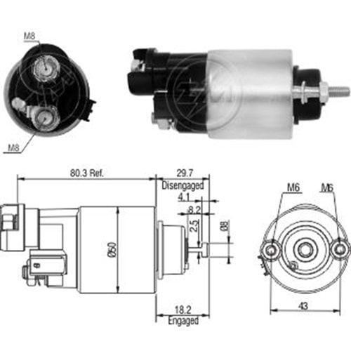 MARS OTOMATIGI 12V HONDA JAZZ - CIVIC VIII 1.4L