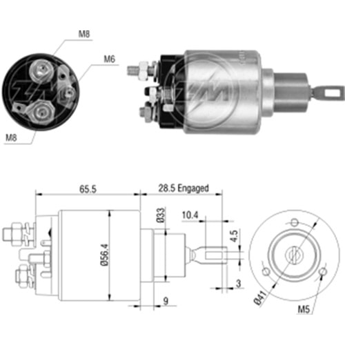 MARS OTOMATIGI 12V OPEL ASTRA - CORSA - VECTRA - FRONTERA / BMW (CBS-B618)