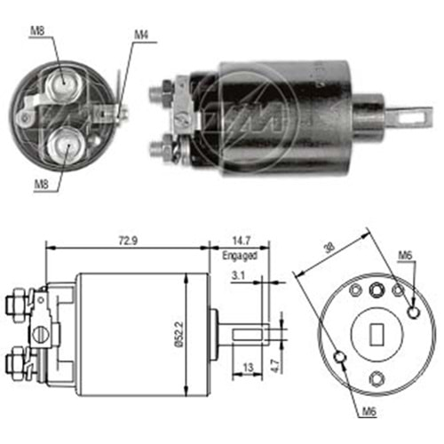 MARS OTOMATIGI 12V GM - CHEVROLET / GM - ISUZU / GM - PONTIAC / THERMO - KING