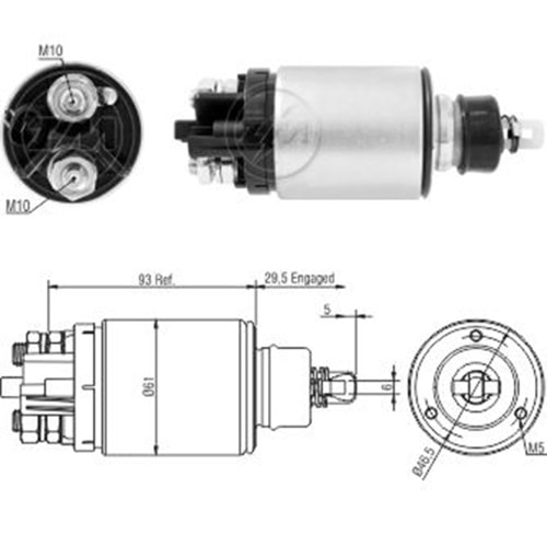 MARS OTOMATIGI 12V CASE / JCB / MASSEY FERGUSON / PERKINS / VALTRA