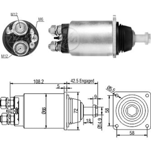 MARS OTOMATIGI 12V CASE / CUMMINS / VOLKSWAGEN