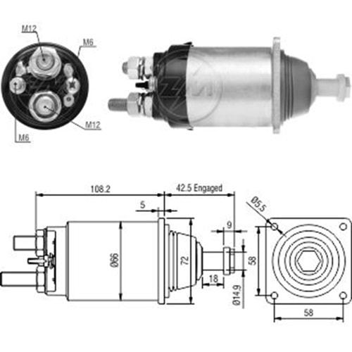 MARS OTOMATIGI 24V DAF 85 CF - 95 XF - CF 85