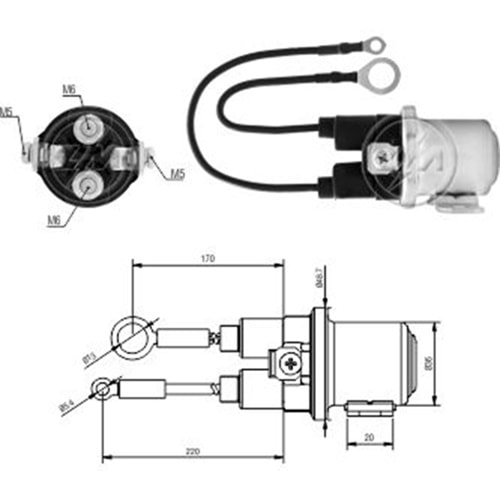 MARS OTOMATIGI 24V VOLVO 9700 - 9900 - CAMINHOES - FH - FM - TRUCK YARDIMCI OTOMATIK
