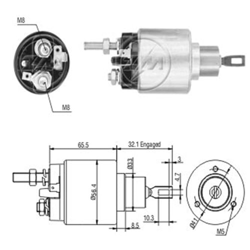 MARS OTOMATIGI 12V VOLKSWAGEN TRANSPORTER 1.6D - 1.7D