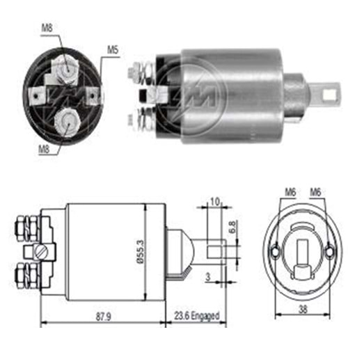 MARS OTOMATIGI 12V MITSUBISHI ONAN / KIA / MAZDA / SUZUKI