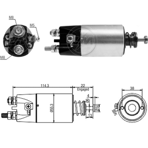 MARS OTOMATIGI 12V MITSUBISHI FUSO FE SERIES 3.9L