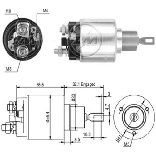 MARS OTOMATIGI 12V FORD / PEUGEOT 306 - 405 / VOLKSWAGEN