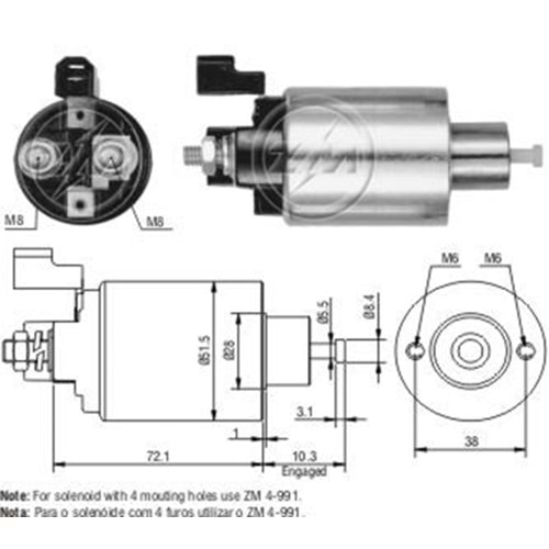 MARS OTOMATIGI 12V CHRYSLER CONCORDE / DODGE / EAGLE VISION