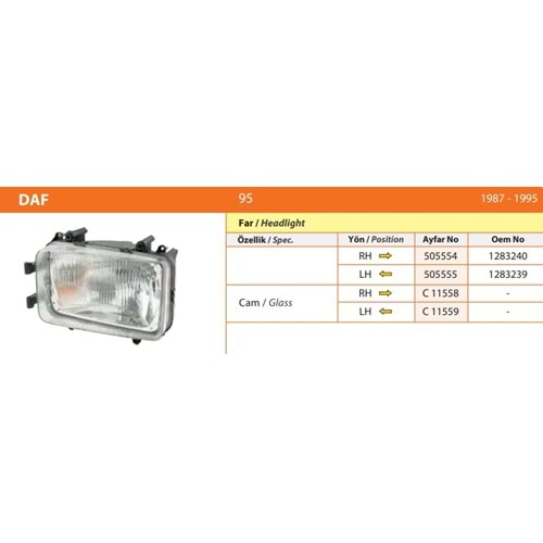 FAR DAF F95 87-95 SOL