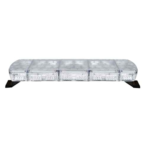 TRAFIK IKAZ LAMBASI LED MAVI-KIRMIZI KOMPLE SEFFAF 119 CM