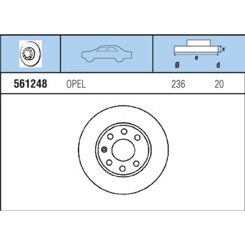FREN DISKI ON HAVALI DAEWO NEXIA 1,5 95>
