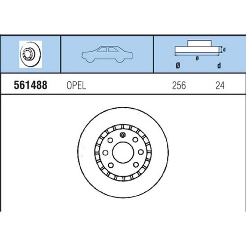 FREN DISKI ON HAVALI NexIa 1,5 16V 95-
